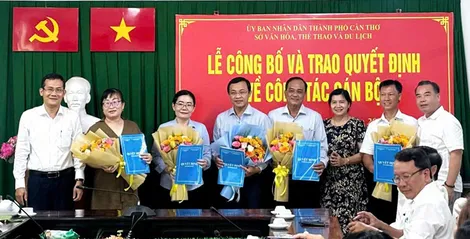 Bổ nhiệm nhân sự Ban Giám đốc Trung tâm Văn hóa, Nghệ thuật TP Cần Thơ