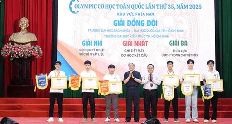 Trao giải Cuộc thi Olympic Cơ học toàn quốc lần thứ 35, năm 2025 - khu vực phía Nam