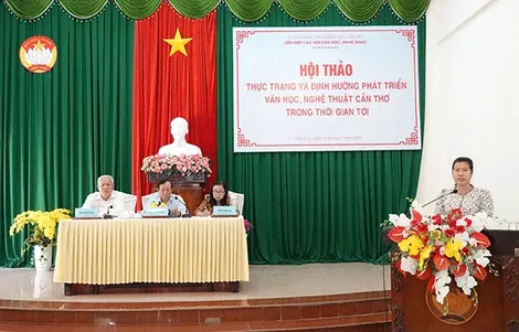 Làm tốt 3 khâu sáng tác - công bố tác phẩm - phát hành tác phẩm văn học, nghệ thuật