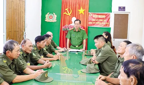 Nâng cao vai trò của lực lượng tham gia bảo vệ an ninh, trật tự ở cơ sở