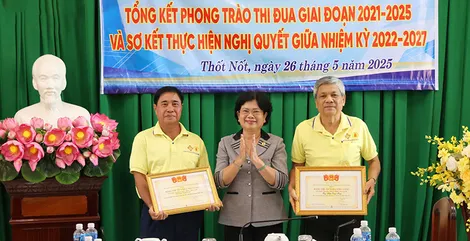Thốt Nốt tổng kết phong trào thi đua Vì nạn nhân chất độc da cam, giai đoạn 2022-2025