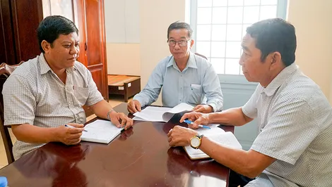 Đảng bộ xã Nhơn Ái nâng cao năng lực lãnh đạo