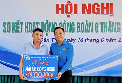 Nhiều hoạt động chăm lo đời sống đoàn viên, người lao động