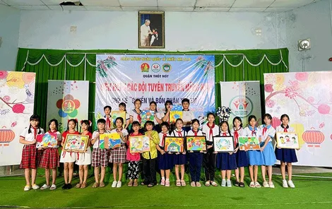 Nhiều hoạt động chăm lo thiếu nhi dịp hè