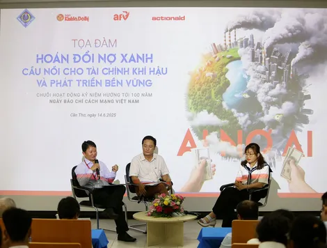 Hoán đổi nợ xanh: Cầu nối cho tài chính khí hậu và phát triển bền vững