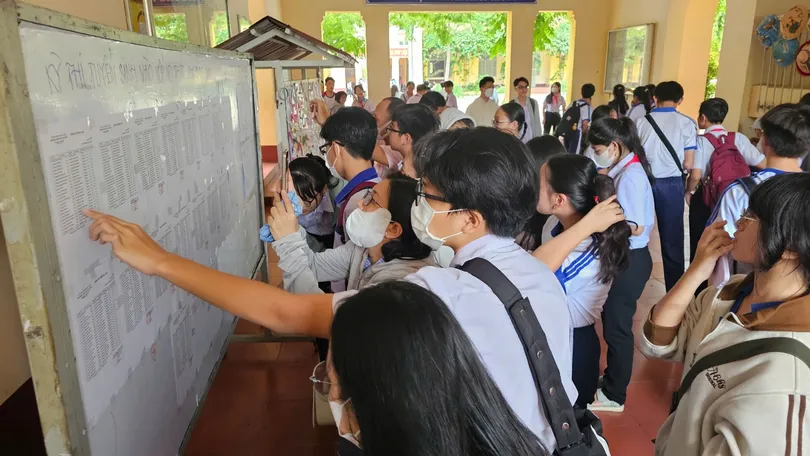 14 giờ ngày 14-6, TP Cần Thơ công bố kết quả tuyển sinh lớp 10