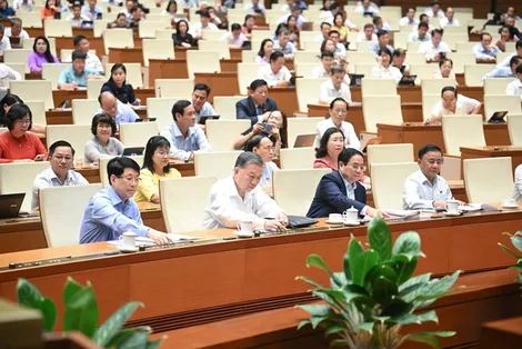 Quốc hội biểu quyết về sửa đổi Hiến pháp