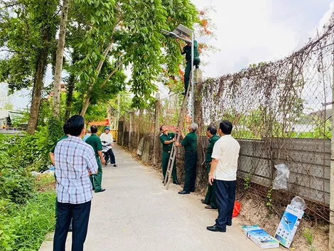 Hội Cựu chiến binh tham gia đảm bảo an toàn giao thông
