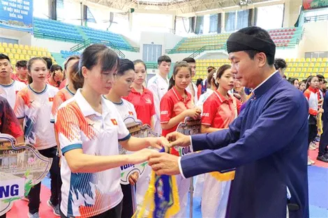 Gần 500 vận động viên tham gia Giải Vô địch Karate quốc gia năm 2025