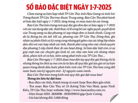 Số báo đặc biệt ngày 1-7-2025
