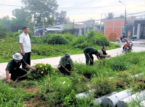 Cựu chiến binh tham gia đảm bảo an toàn giao thông
