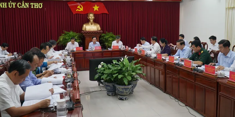 Thành ủy Cần Thơ thống nhất chủ trương xây dựng Khu hành chính tập trung (mới)