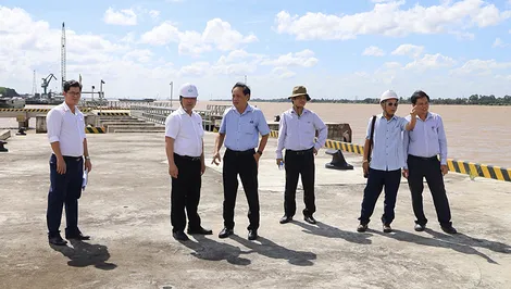 Hỗ trợ tích cực để dự án Kho cảng đầu mối xăng dầu Hậu Giang triển khai đúng kế hoạch