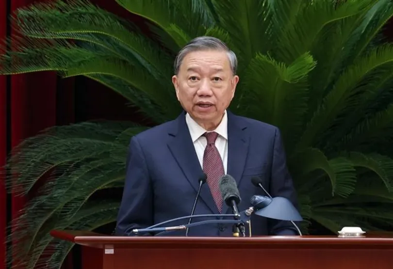 Phát biểu của Tổng Bí thư Tô Lâm tại Phiên Bế mạc Hội nghị lần thứ 12 Ban Chấp hành Trung ương Đảng khóa XIII