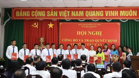Bổ nhiệm công chức lãnh đạo quản lý Chi cục Quản lý thị trường TP Cần Thơ