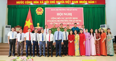 Xây dựng phường Thuận Hưng giàu đẹp, đạt chuẩn đô thị văn minh
