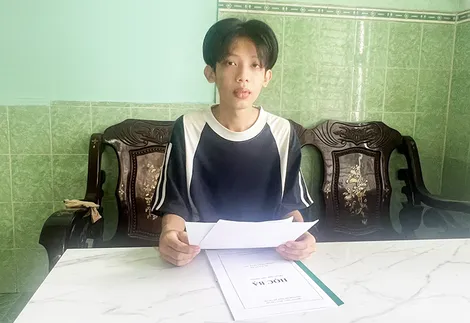 Nghị lực vượt khó của học trò nghèo