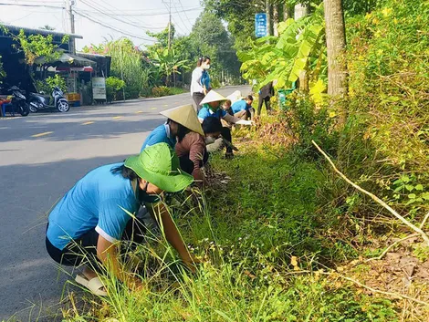 Chung tay xây dựng cảnh quan môi trường sạch, đẹp