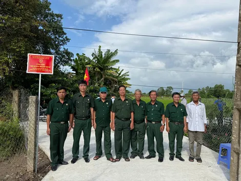 Cựu chiến binh TP Cần Thơ thi đua chào mừng các ngày lễ, kỷ niệm