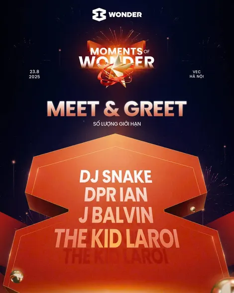 8Wonder tung quà Meet & Greet, DPR Ian, J Balvin nói 'rất yêu Việt Nam' trước khi sang đổ bộ sân khấu hoành tráng nhất mùa hè