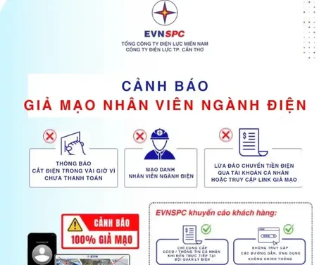 Cảnh báo giả mạo nhân viên ngành điện