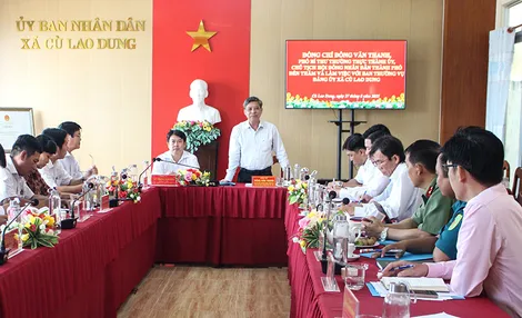 Xã Cù Lao Dung cần quan tâm đào tạo, chăm bồi đội ngũ cán bộ để đáp ứng yêu cầu nhiệm vụ trong tình hình mới