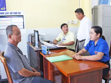 Xã An Thạnh nâng cao chất lượng phục vụ người dân