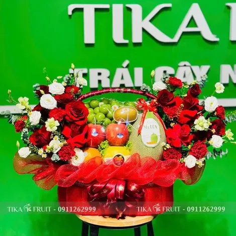 Gửi gắm yêu thương, trao đi sức khỏe với giỏ trái cây Tika Fruit