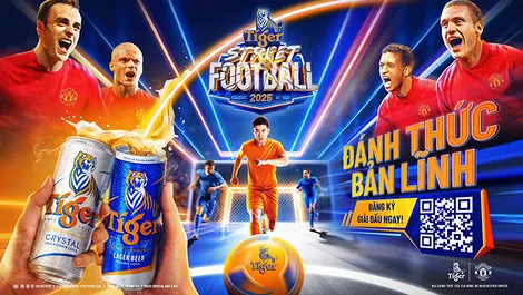 Giải đấu bóng đá đường phố Tiger Street Football 2025 chính thức khởi tranh: Nơi bản lĩnh và đam mê dẫn lối