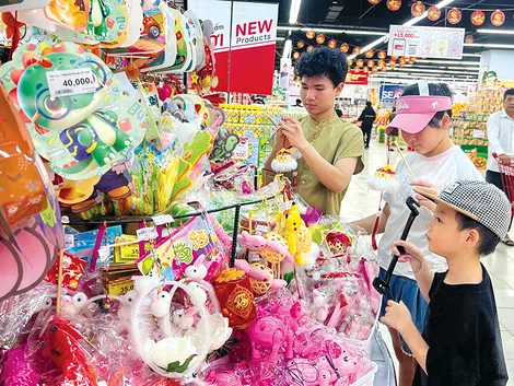 Đa dạng đồ chơi trung thu cho bé