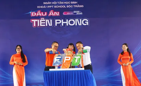Trường Phổ thông liên cấp FPT Sóc Trăng khai giảng khóa học đầu tiên