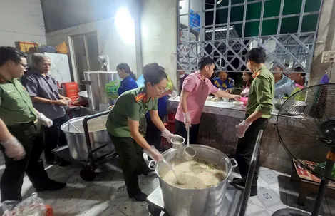 Phòng Tham mưu Công an TP Cần Thơ triển khai nhiều hoạt động an sinh xã hội 