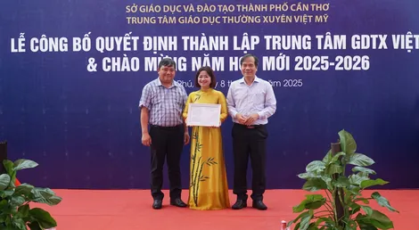 Ra mắt Trung tâm Giáo dục Thường xuyên Việt Mỹ - Mô hình tư thục đầu tiên tại Việt Nam