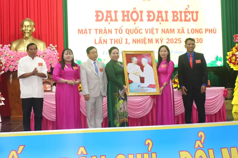 Xã Long Phú tổ chức thành công Đại hội điểm MTTQVN xã lần thứ I, nhiệm kỳ 2025 - 2030