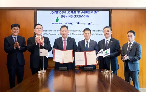 PTSC và LSEE ký kết thỏa thuận hợp tác chung phát triển nhà máy sản xuất cáp ngầm cao thế phục vụ các dự án năng lượng tái tạo