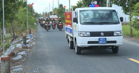 Vĩnh Thuận Đông ra quân xây dựng địa bàn xã không ma túy