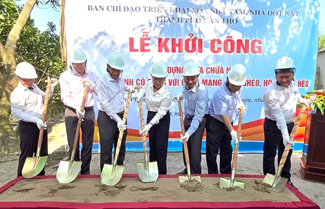 Thực hiện tốt phong trào thi đua “Chung tay xóa nhà tạm, nhà dột nát”