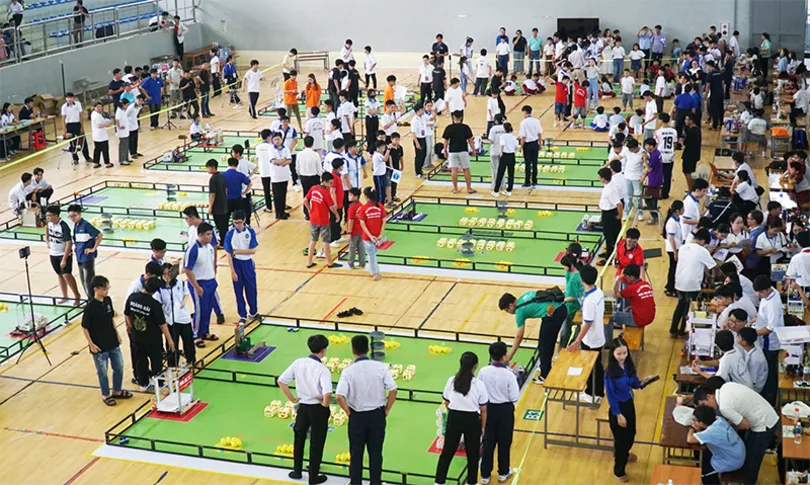 Sôi nổi Cuộc thi Sáng tạo Robocon ORC khu vực ĐBSCL năm 2025