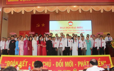 Ủy ban MTTQVN xã Châu Thành tổ chức Đại hội đại biểu lần thứ I