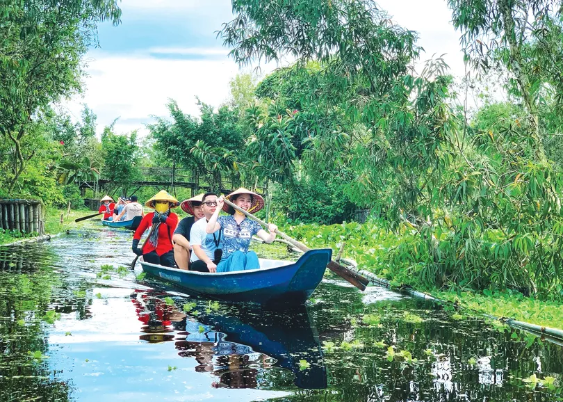 Các điểm đến mùa nước nổi miền Tây