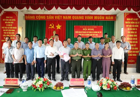 Xà Phiên triển khai kế hoạch xây dựng xã không ma túy