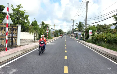 Hoàn thành đưa vào sử dụng nhiều công trình chỉnh trang đô thị khu vực Phong Điền