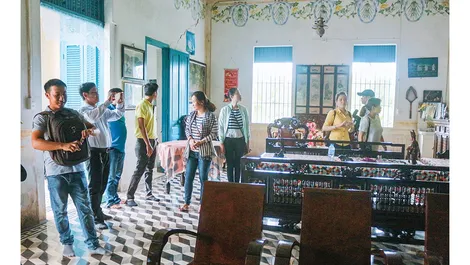 Nhà cổ họ Trần trên đất cù lao