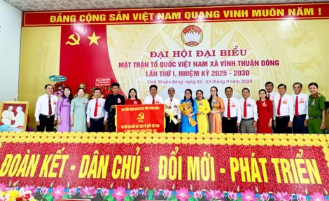 MTTQVN các xã, phường tổ chức Đại hội đại biểu lần thứ I