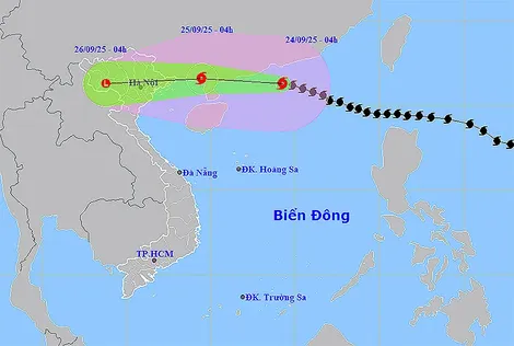 Siêu bão tiến vào Bắc Biển Đông, cảnh báo mưa lớn và gió giật mạnh