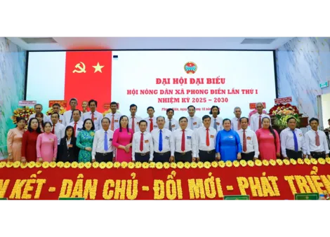Đại hội đại biểu Hội Nông dân xã Phong Điền thành công tốt đẹp