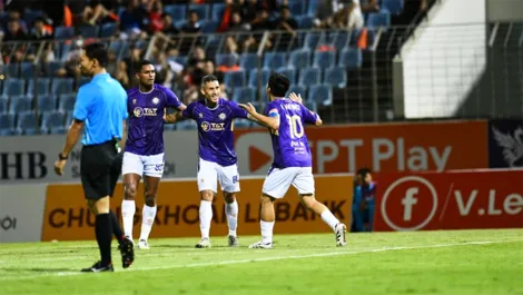 Tuấn Hải và Luiz lập công, Hà Nội có chiến thắng sân khách đầu tiên của mùa giải