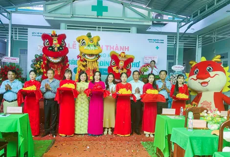 Khánh thành Phòng khám Bác sĩ gia đình tại Trạm Y tế phường Thới Long