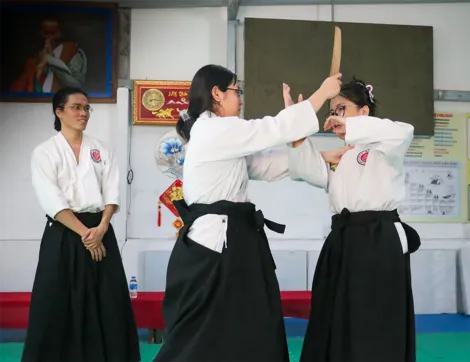 Aikido “bén rễ” đất Tây Đô