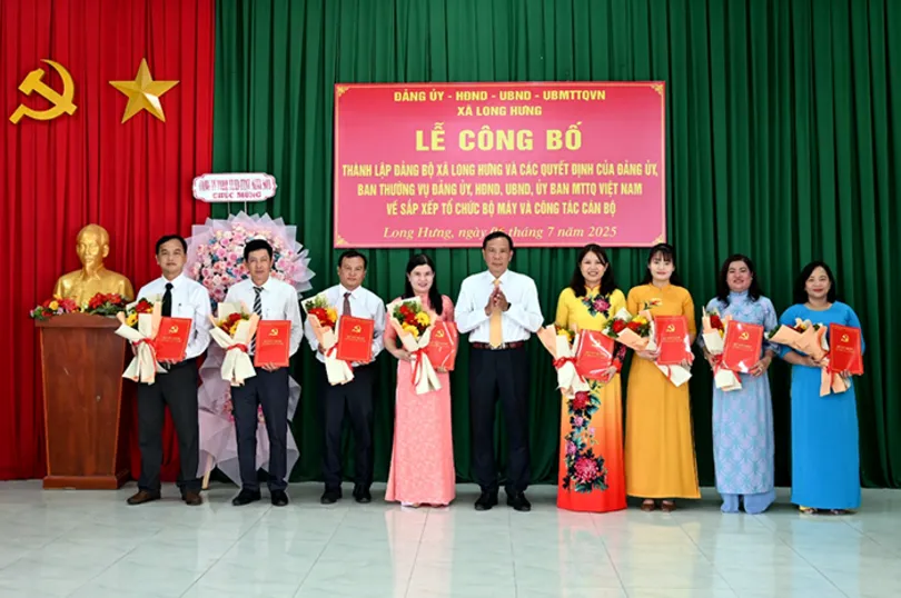 Xây dựng Đảng bộ xã Long Hưng trong sạch, vững mạnh trong giai đoạn mới